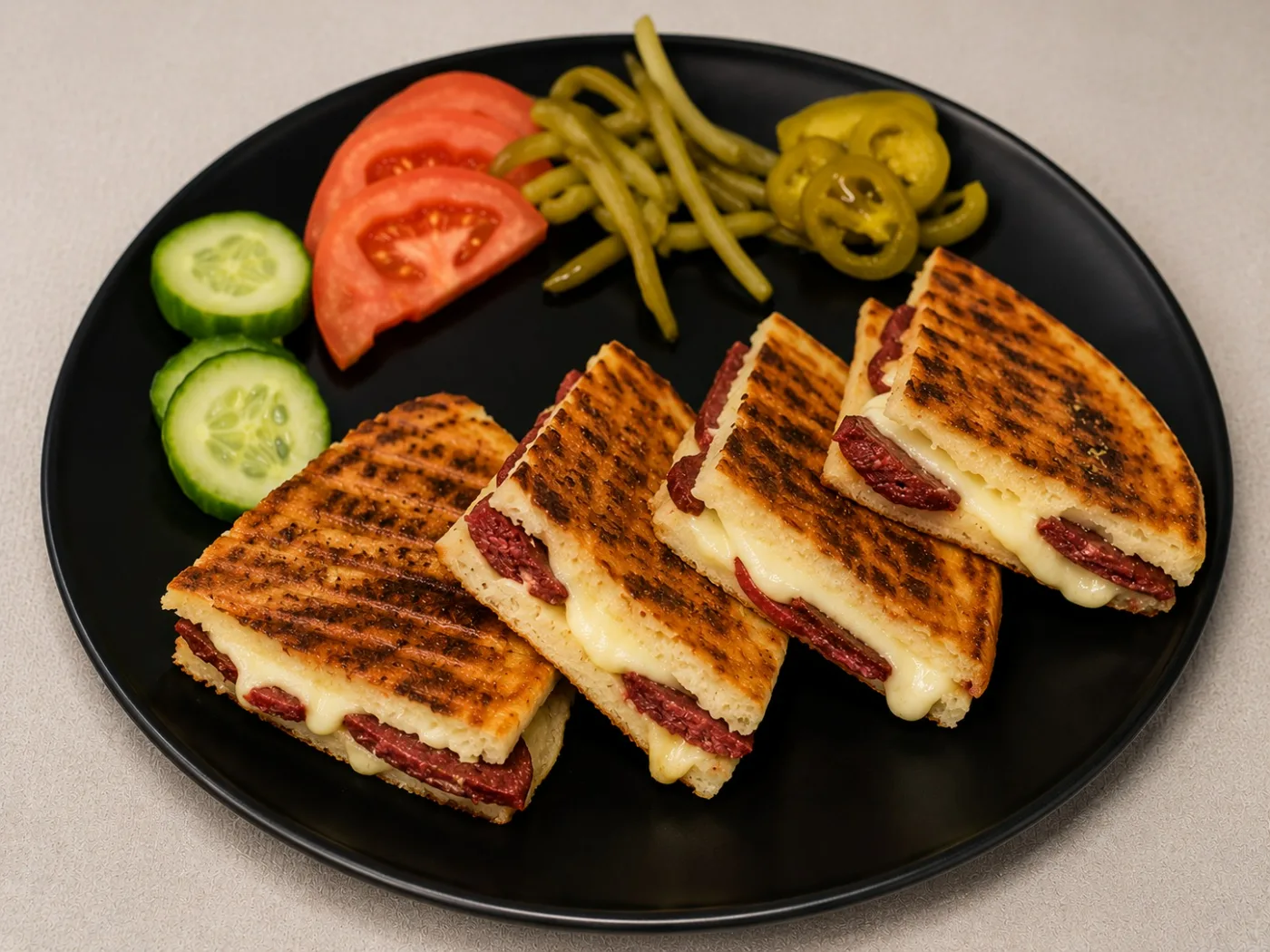 Karışık Bazlama Tost
